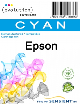 komp. zu Epson T2432 (24XL) cyan