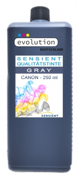 SENSIENT Tinte für Canon CLI-521, CLI-526, CLI-551 grau 250ml - 5000ml