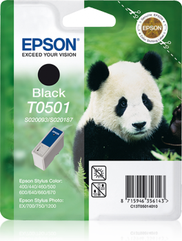 Tinte EPSON Stylus Color 400/440/460/500 schwarz