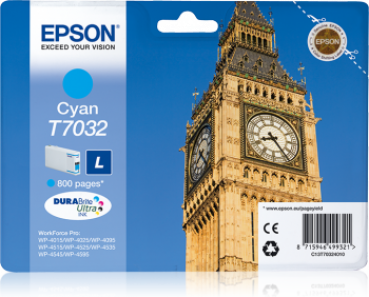 Tinte EPSON WP4000/4500 L cyan
