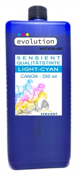 SENSIENT Tinte für Canon CLI-8 photo-cyan 250ml - 5000ml