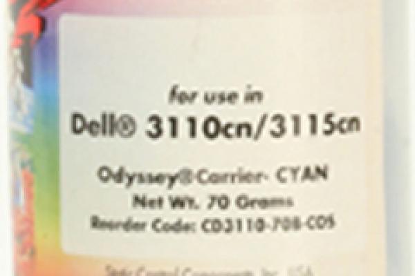 Odyssey® 70g Toner Träger/Entwickler für Dell® 3110, 3115 MFP Color Laser Cyan