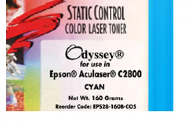 Odyssey® 160g Toner Epson® AcuLaser® C2800 noOEM von 6000 S. bei 5% Deckung Cyan